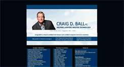 Desktop Screenshot of craigball.com